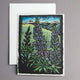 Lupine Greeting Card