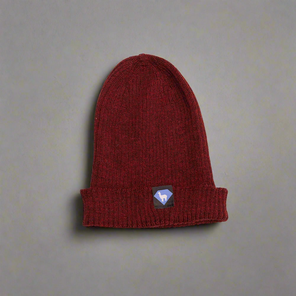 Maroon Beanie - Made in Montana