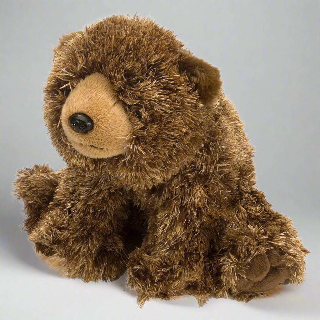 Mini Cuddlekins Brown Bear Stuffed Animal by Wild Republic