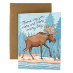 Moose-ing You Card