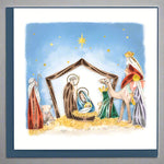 Nativity Scene Holiday Greeting Card by Quilling Card