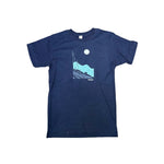 Navy Head North Montana T-Shirt by BumWraps (5 Sizes)