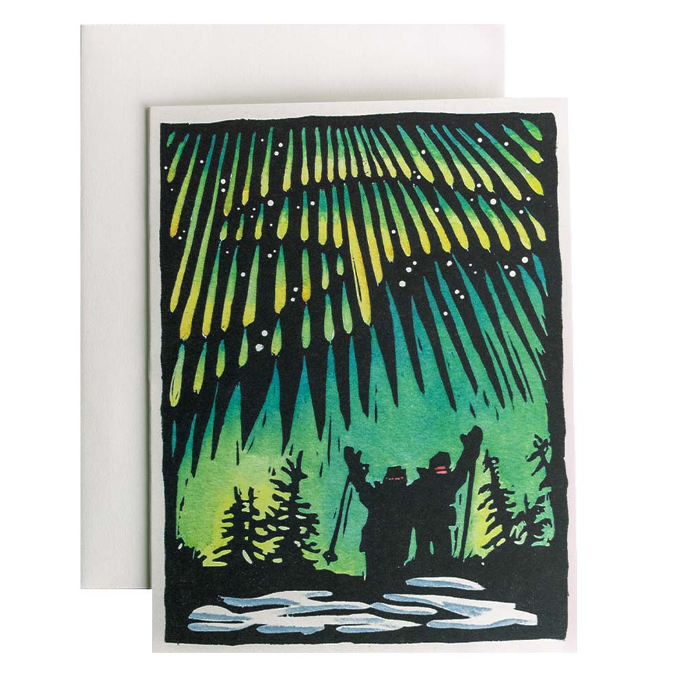 Northern Lights Greeting Card