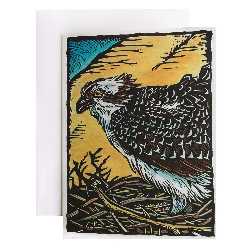 Osprey Lele Rising Greeting Card