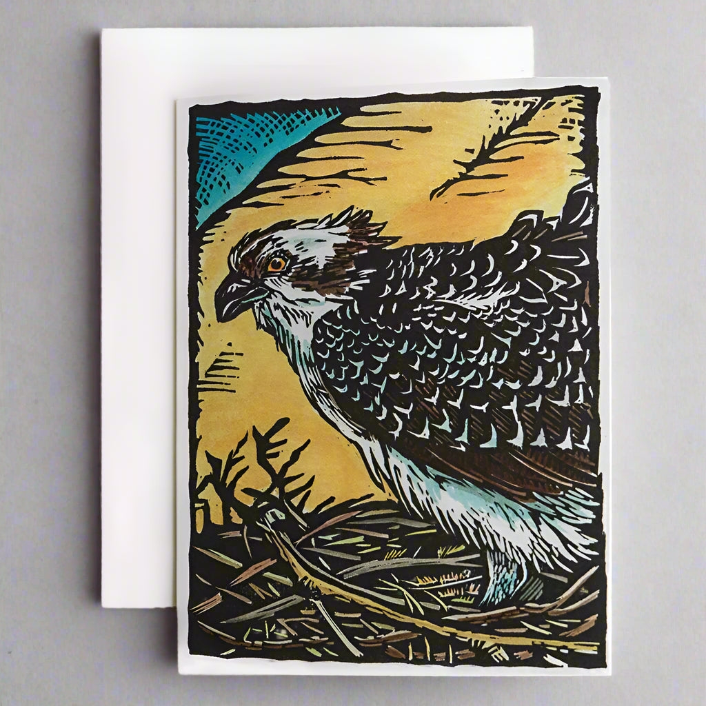 Osprey Lele Rising Greeting Card