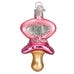 Pink Pacifier Ornament