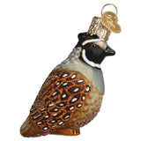 Quail Ornament