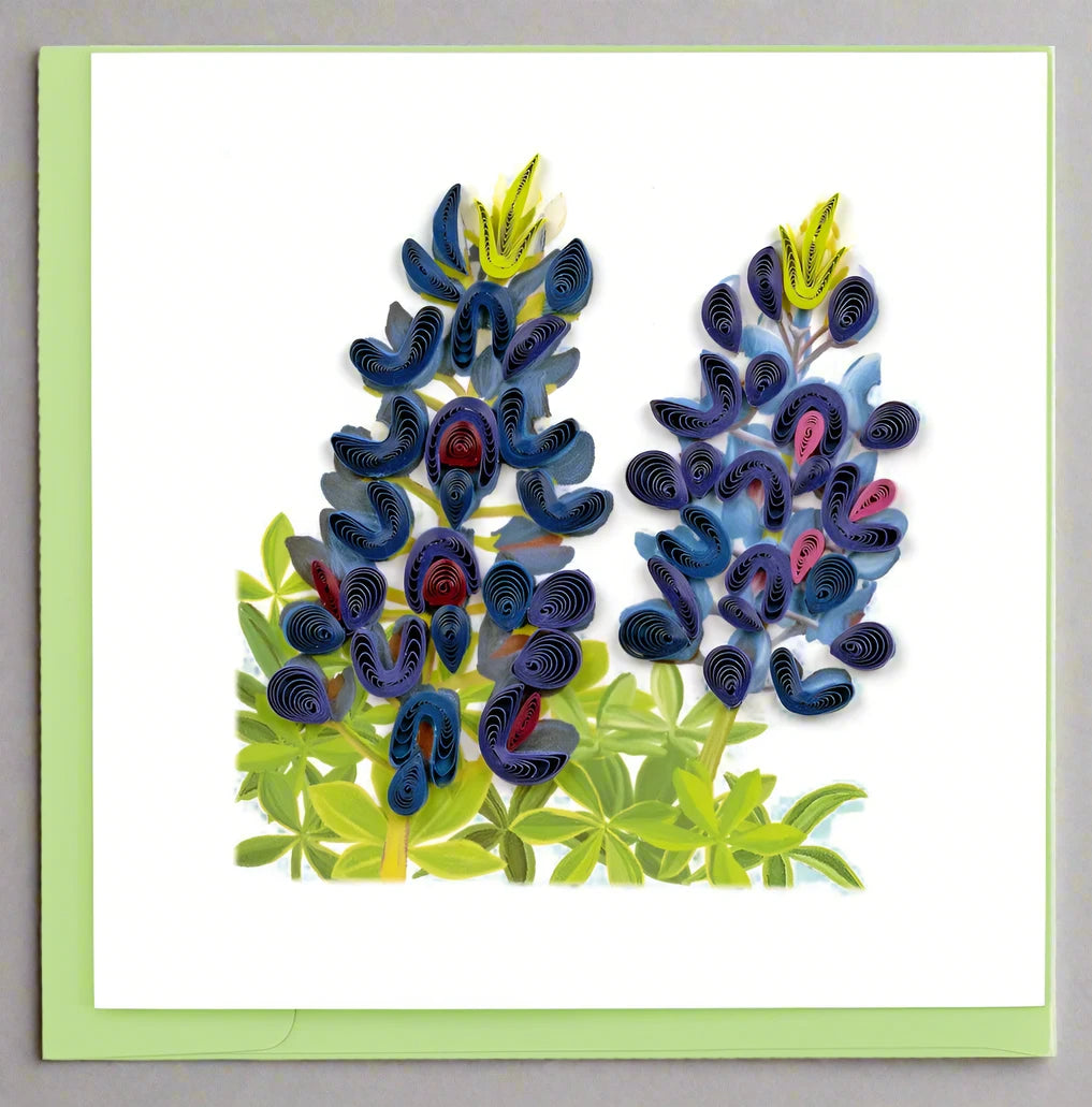 Floral Square Greeting Card by Quilling Card (17 Designs)