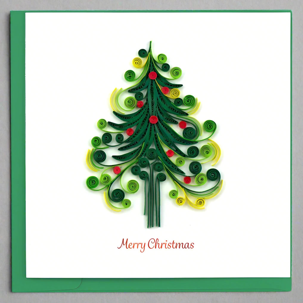 Holiday Square Card by Quilling Card (10 Styles)