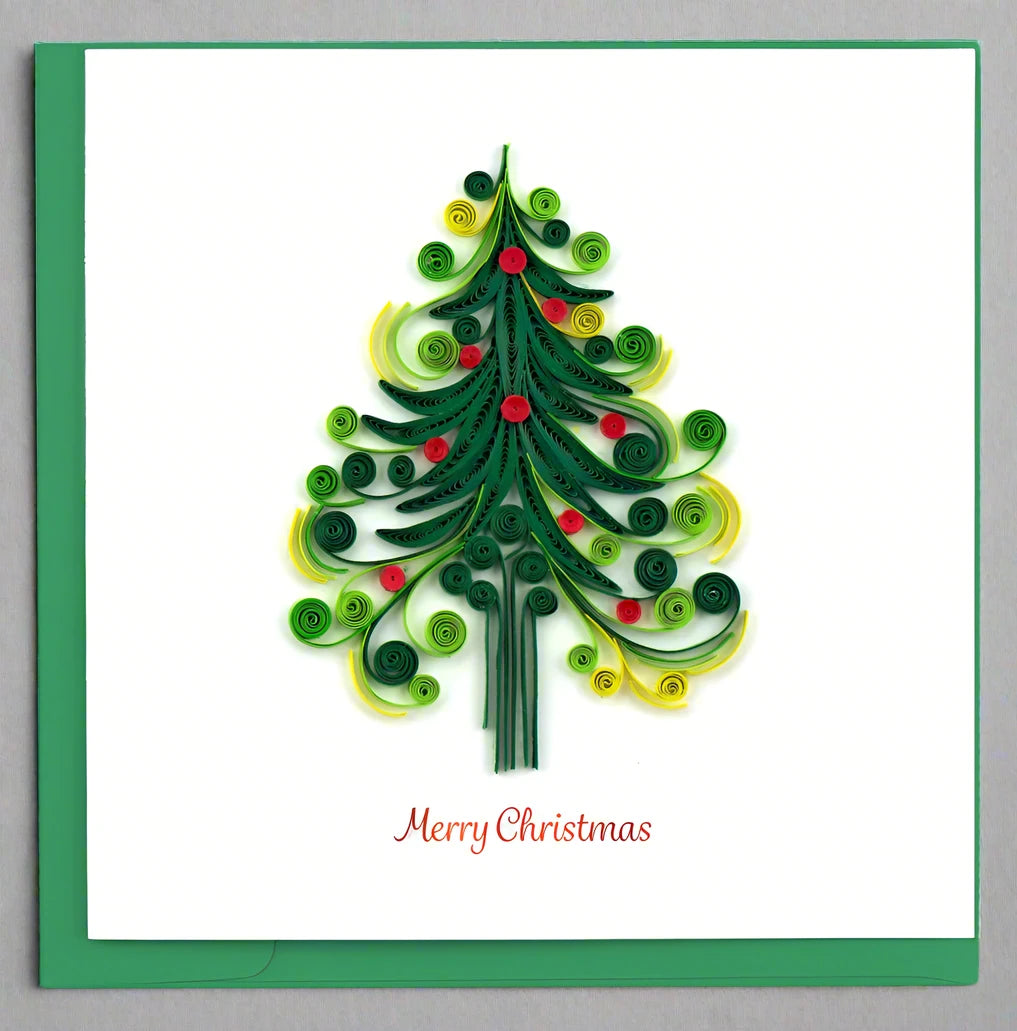 Holiday Square Card by Quilling Card (10 Styles)