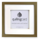 Wooden Shadow Frame by Quilling Card (4 Colors)