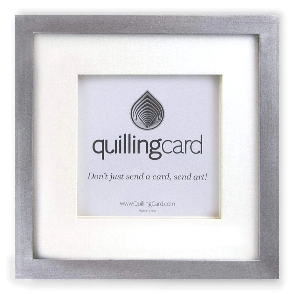 Wooden Shadow Frame by Quilling Card (4 Colors)