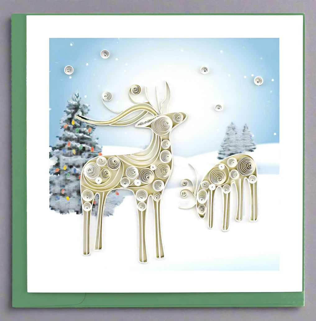 Holiday Square Card by Quilling Card (10 Styles)