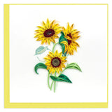 Floral Square Greeting Card by Quilling Card (20 Designs)