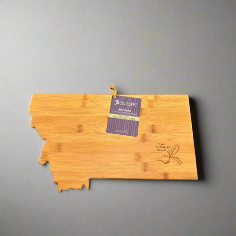 Radish Bamboo Montana Cutting Board by Montana Gift Corral