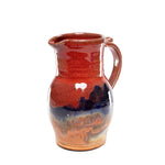 RedMilkPitcherbyFireholePottery_ Montana Gift Corral