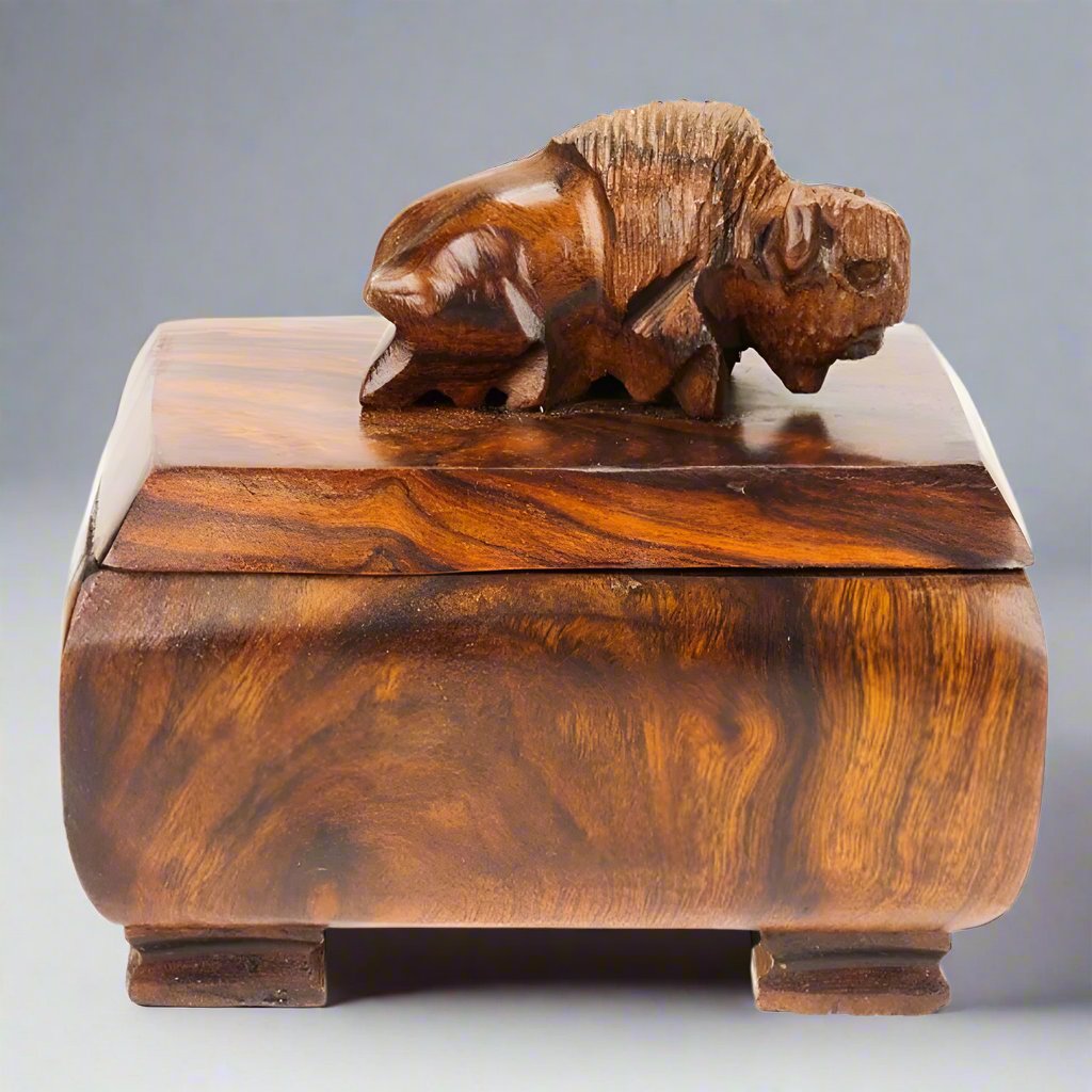 Mini Buffalo Resting Box by Earthview