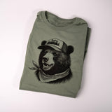 Sage Stone Mountain Happy Bear Montana TShirt