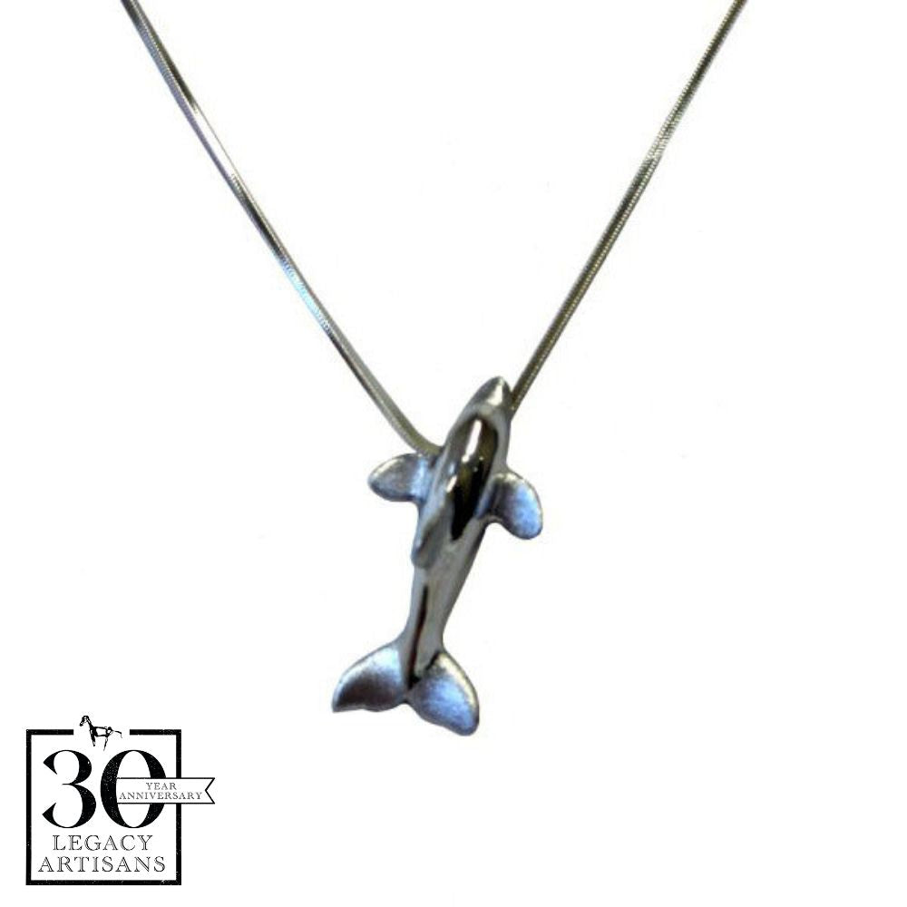 Dolphin Silver Pendant by Sam Ferraro