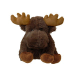 This cuddly Sitting Moose by Wishpets was designed in the US with a wildlife-inspired design. Its ultra-soft and snuggly material makes it the perfect companion for cozying up at home, or even going on a grand Montana adventure. 