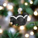 skunk glass ornament by old world christmas