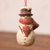 Mini Snowman Ornament by Demdaco