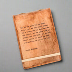 Large Leather Quote Journal by Sugarboo & Co. (12 styles)