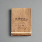 Large Leather Quote Journal by Sugarboo & Co. (12 styles)