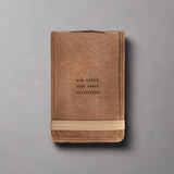 Mini Leather Quote Journal by Sugarboo & Co (16 styles)