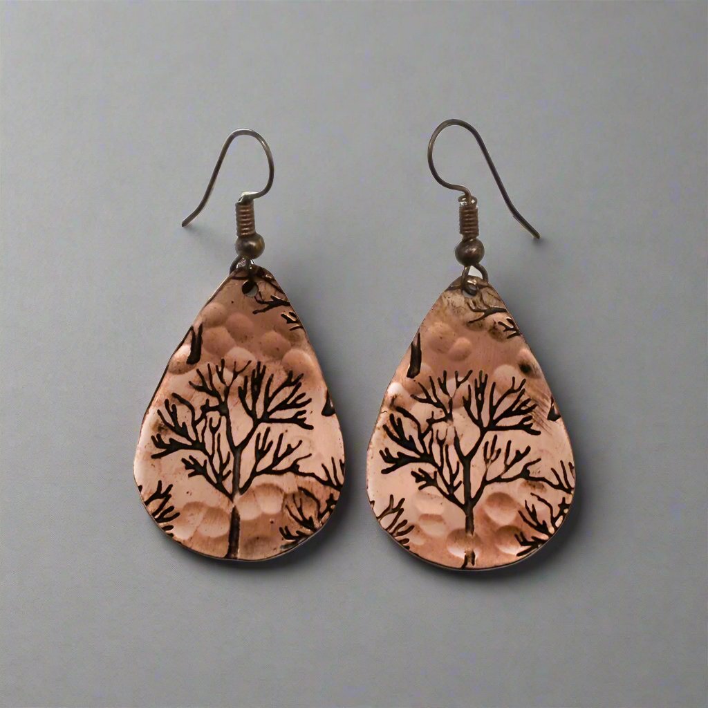 TreewithoutLeavesCopperEarringsbyAnjuArtJewelry