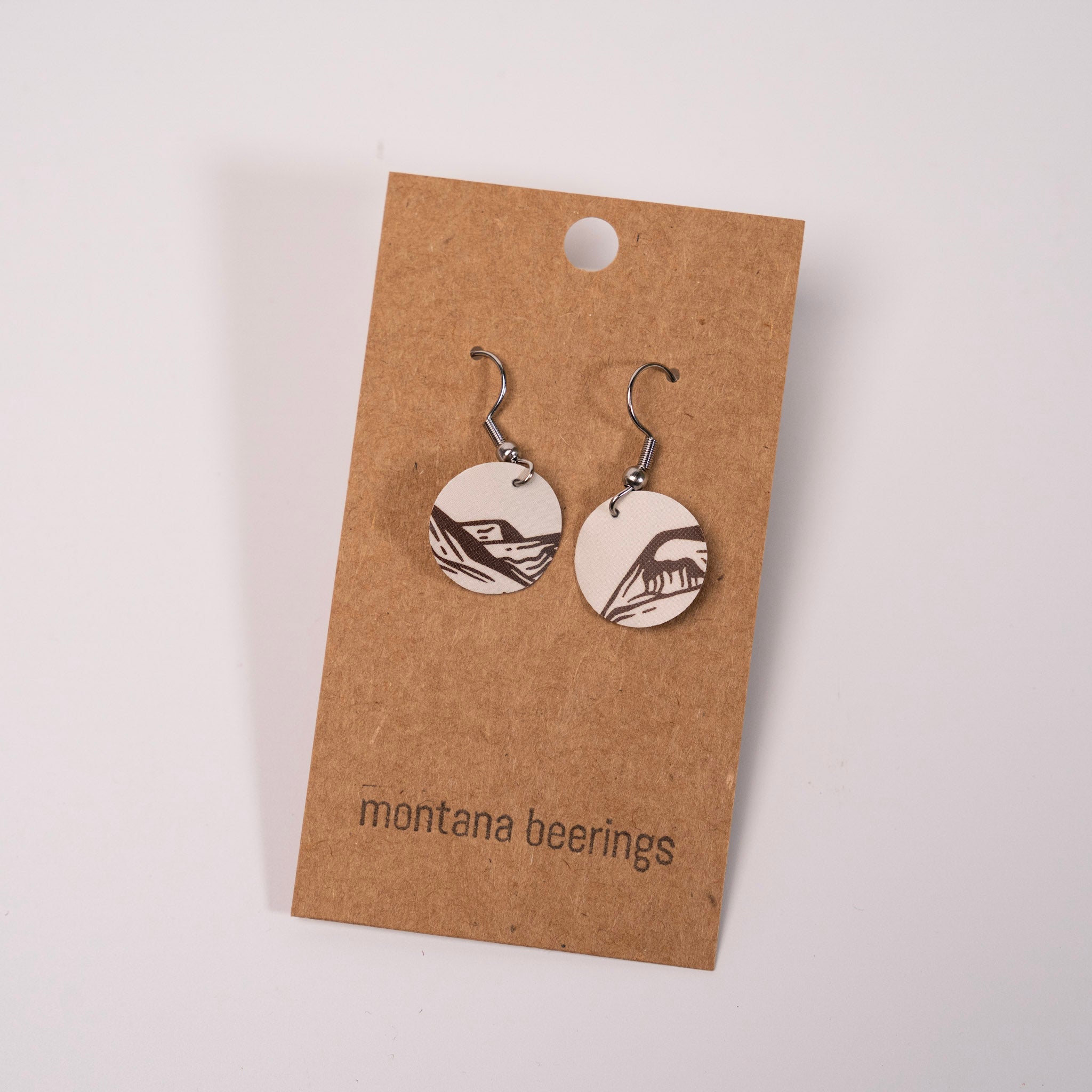 Montana Made Western Cider Mountain Earrings