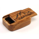 Wide Teak Secret Box by Heartwood Creations (5 Designs)