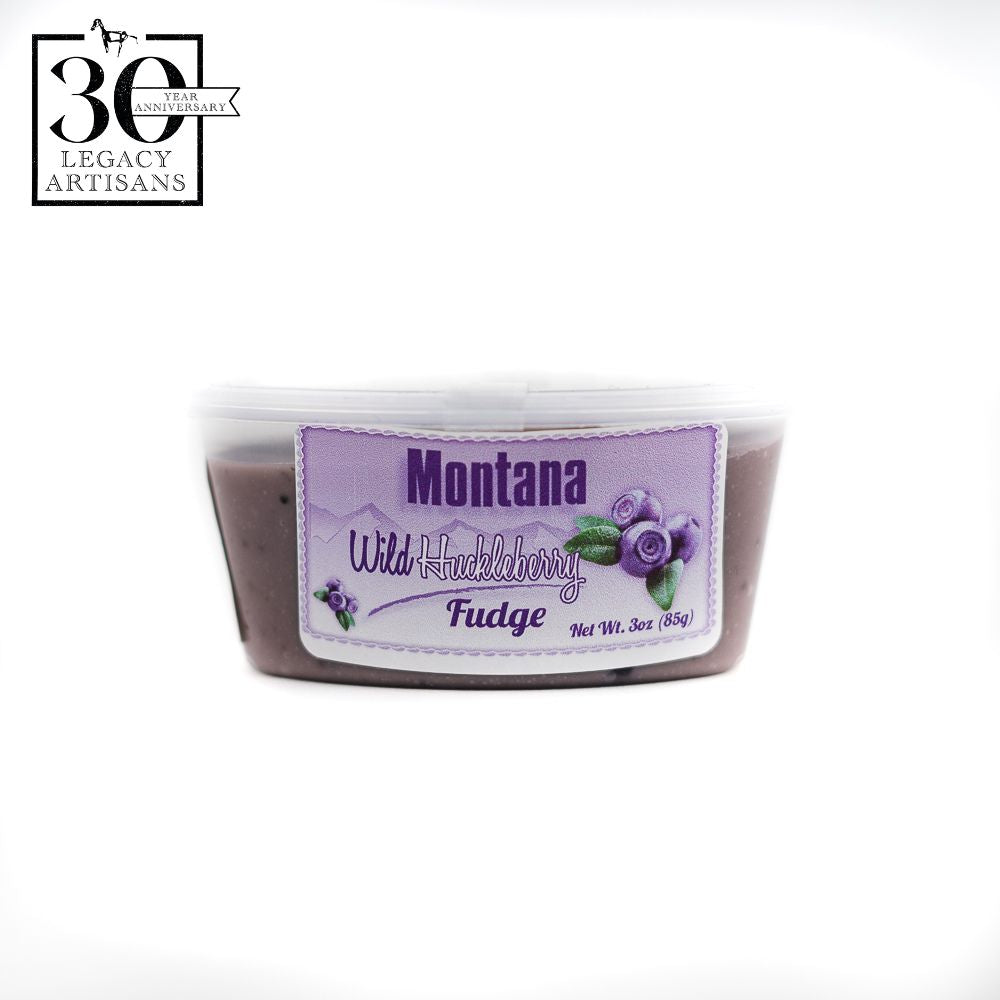 Wild Huckleberry Fudge