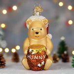 Winnie the Pooh Glass Ornament