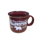 Yellowstone Bear Campfire Mug by The Hamilton Group