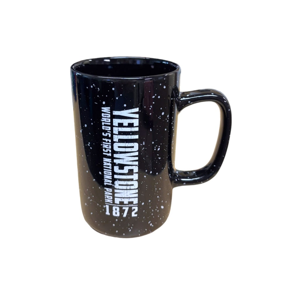 Yellowstone National Park Tall Camper Ceramic Mug by The Hamilton Group