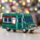 food truck ornament glass old world christmas