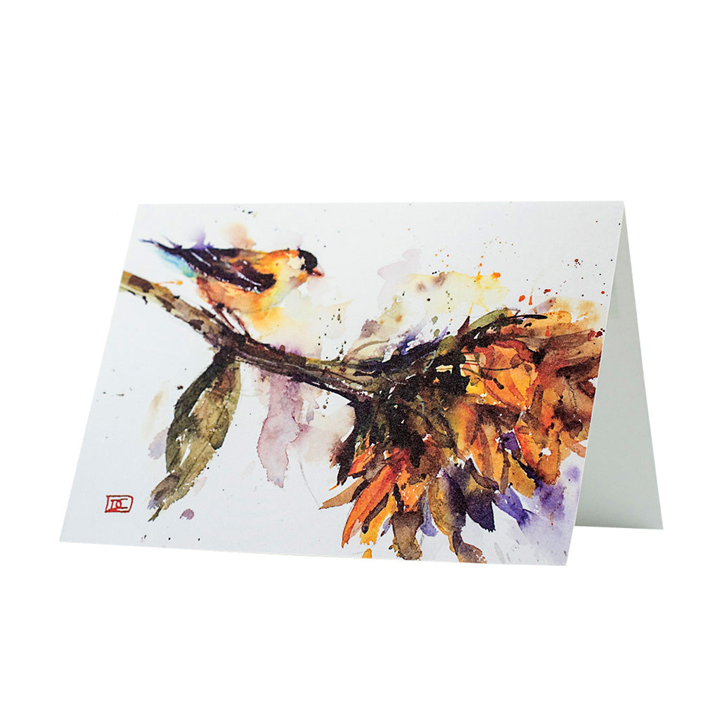 FLORAL 5 X 7 Greeting Card Set From Best Selling FLOWER Watercolor Art by  Dean Crouser Set of 10, Free Shipping 
