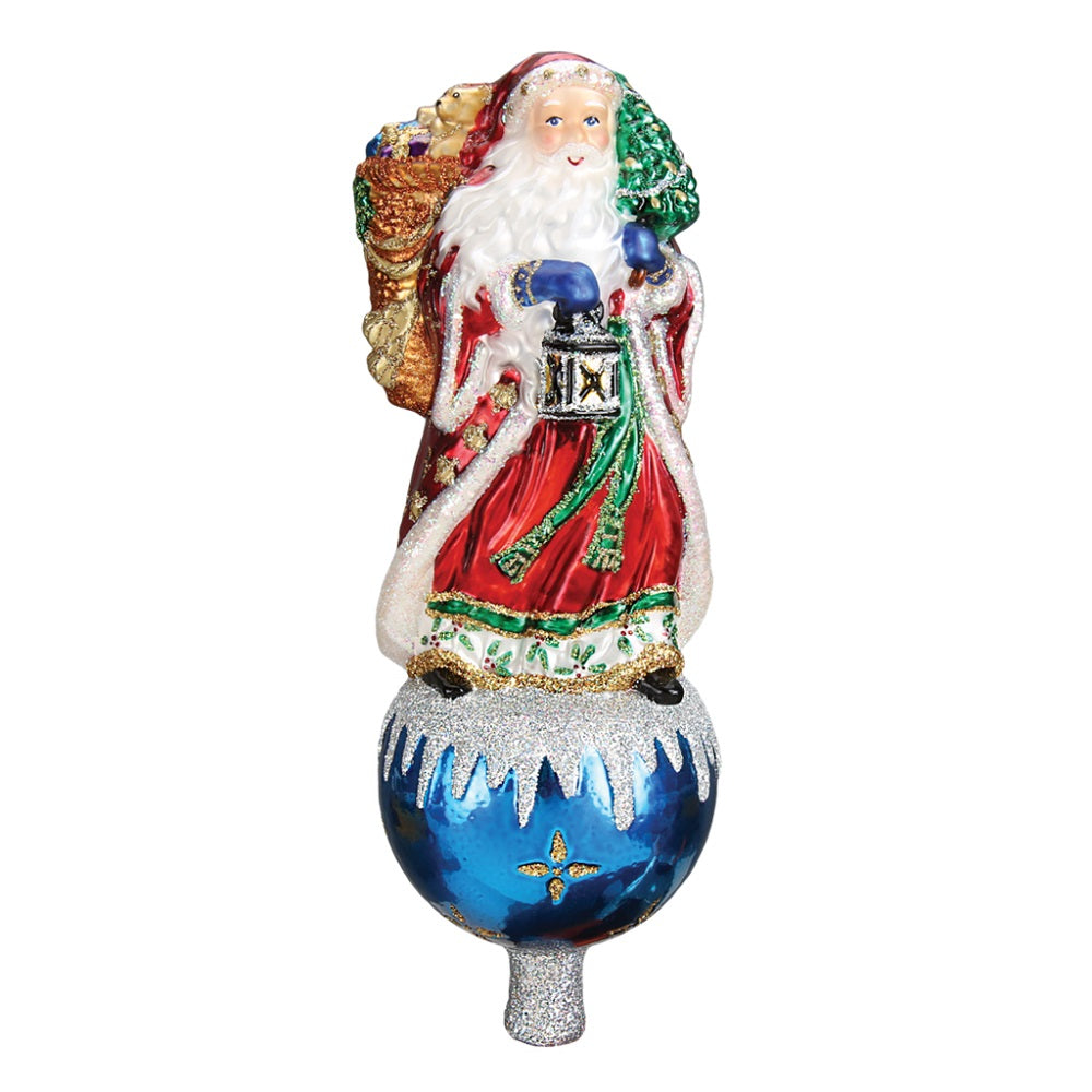 Father Christmas Tree Topper by Old World Christmas at Montana Gift Corral