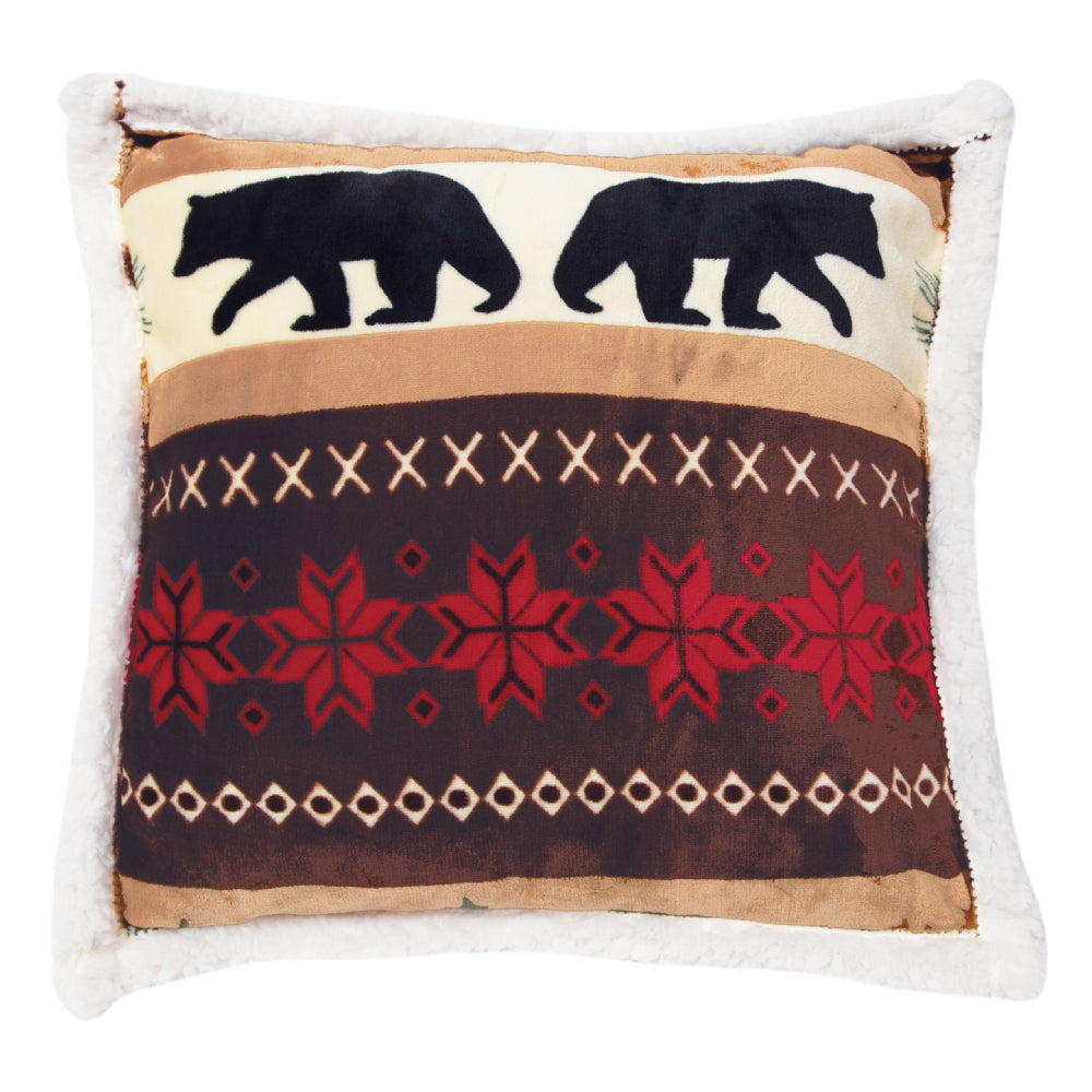Carstens Inc. Let's Go Camping Decorative Accent Pillow