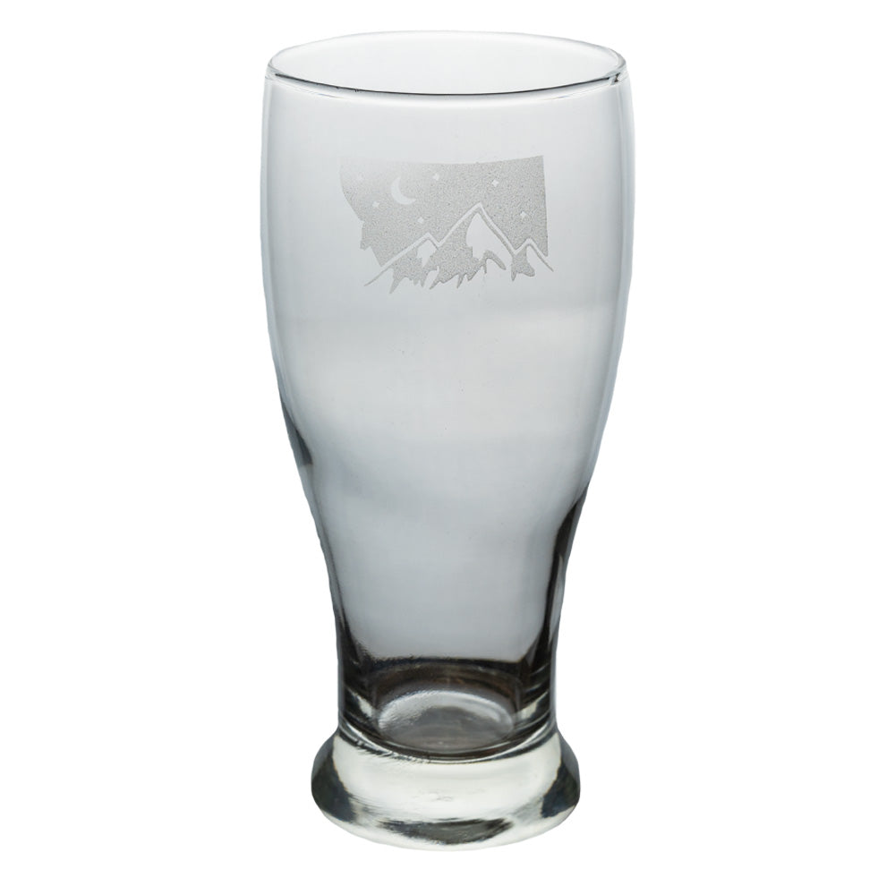 19 oz. Beer Pun Pilsner Glasses