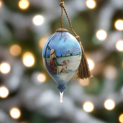 Hazel Lincoln Shepherd Boy Inner Beauty Christmas Ornament